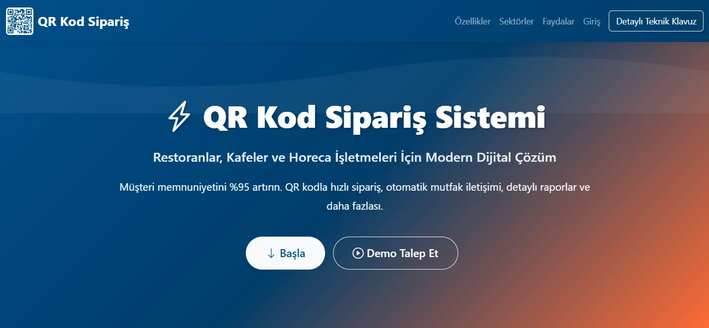 QR Menü Sipariş Sistemi İçin Müşteri Bul, Anında Prim Kazan!